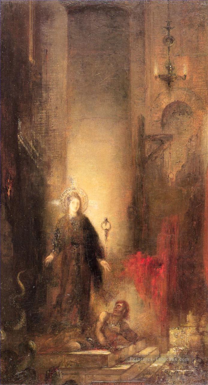 st margaret Symbolisme mythologique biblique Gustave Moreau Peintures à l'huile